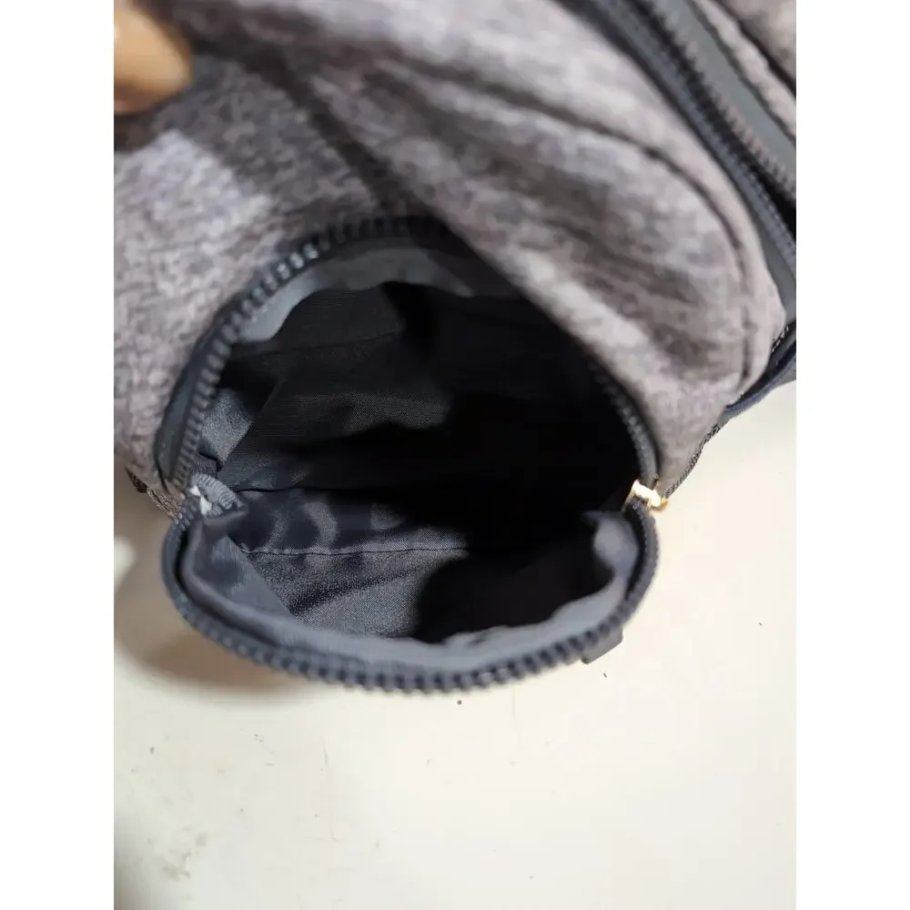 Adidas Linear Mini Backpack Heathered Gray Adidas Travel Bag Adjustable Straps
